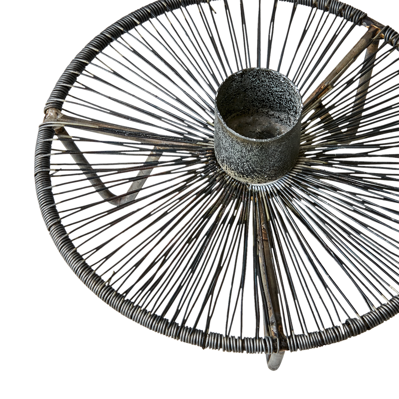 ljusstake, String, hög grå